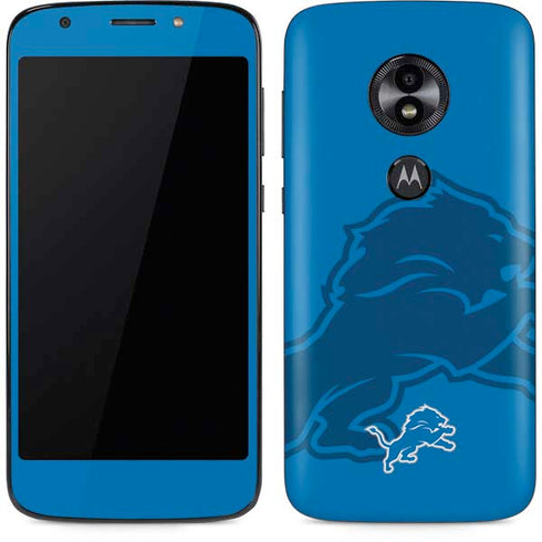 NFL Detroit Lions Double Vision Moto E5 Play Skin